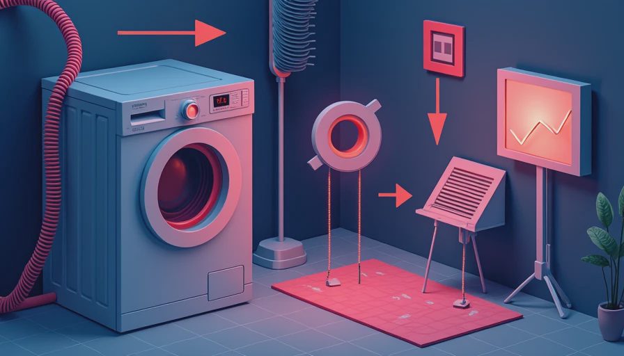 Illustration for dryer vent cleaning kit