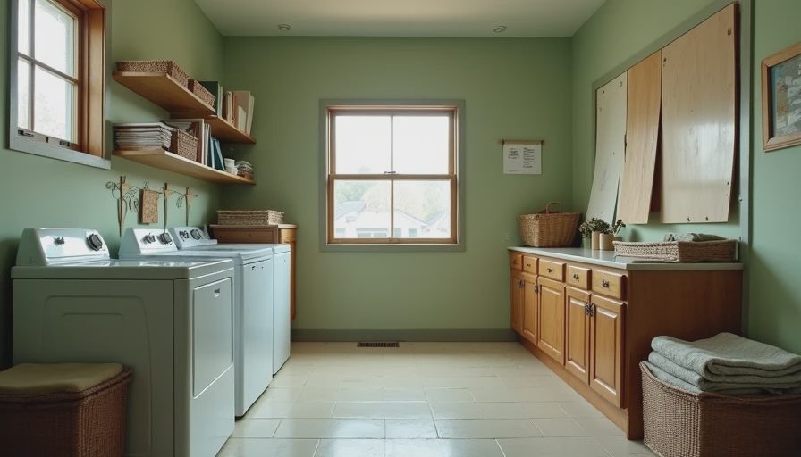 Visual context for laundry room cabinet ideas
