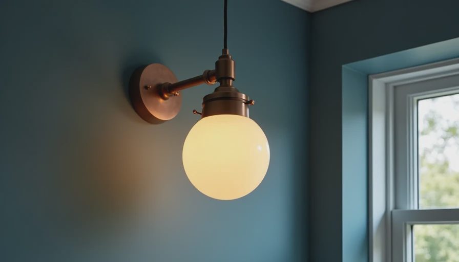 Visual context for laundry room lighting