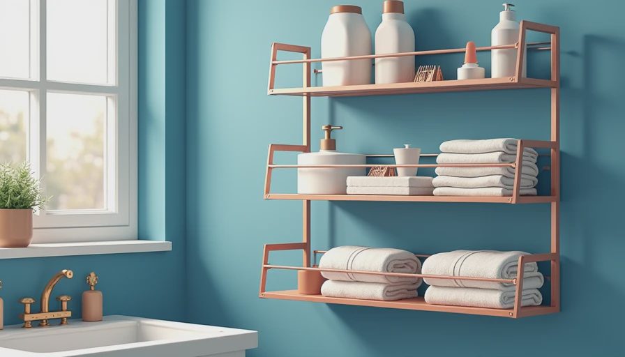 Visual context for laundry room organizer
