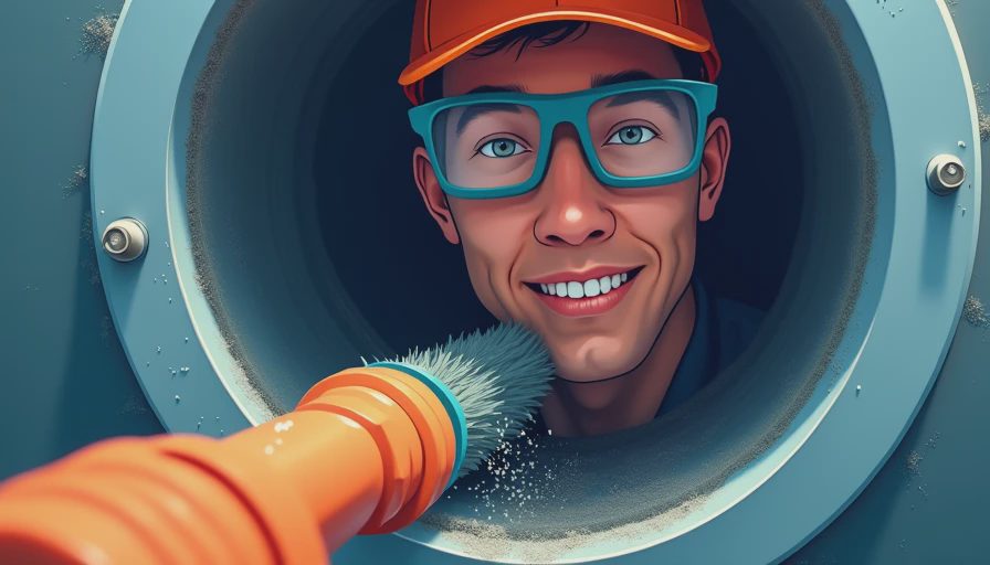 Visual context for professional dryer vent cleaning near me